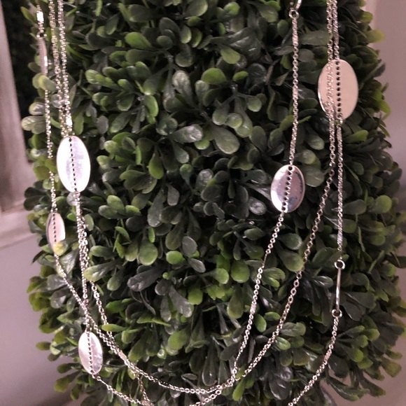 Halogen Cutout Oval Station Multistrand Necklace - Picture 6 of 6